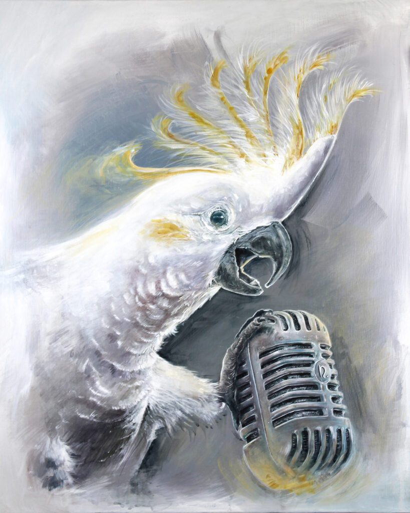 Peinture acrylique sur toile - roadie