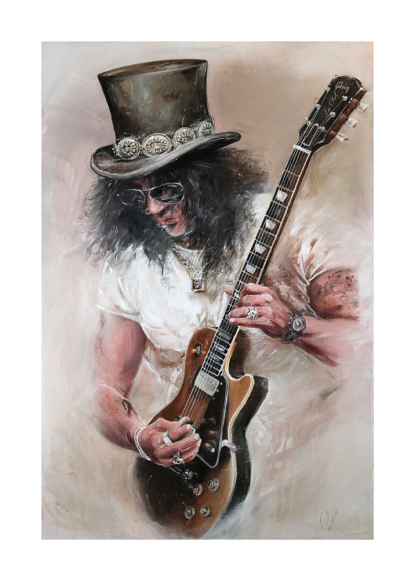 Slash - ROLLA - Tirage art numeroté
