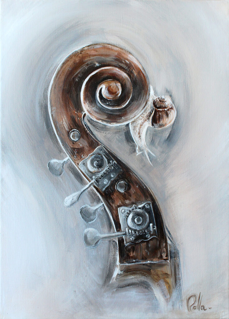 Adagio - acrylique sur toile - Rolla