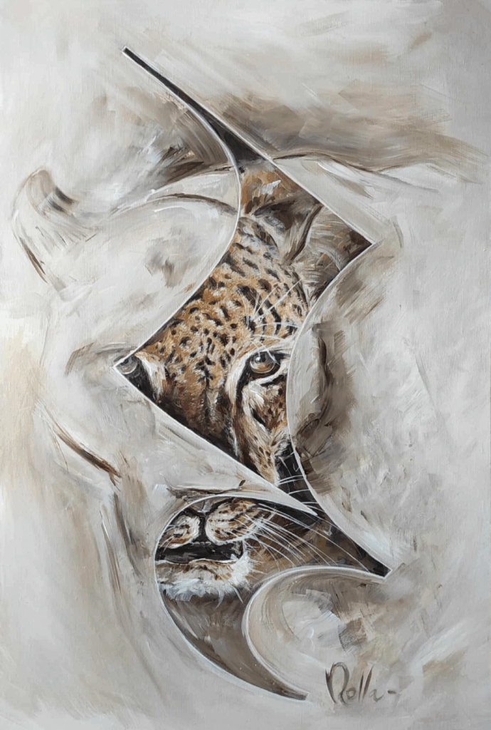 Soupir - ROLLA - Artiste peintre - jaguar acrylique