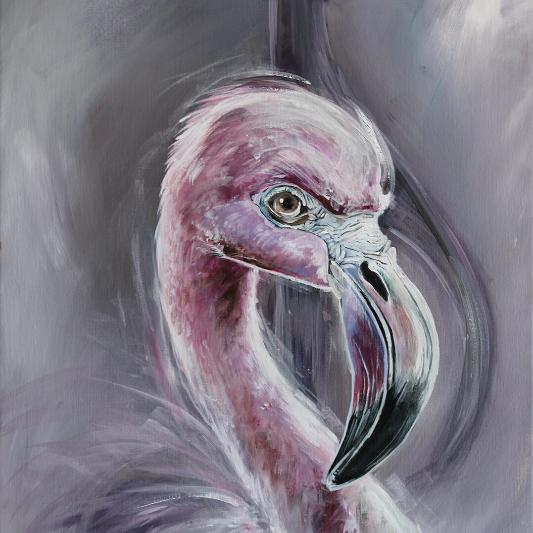 Note Rose - Acrylique