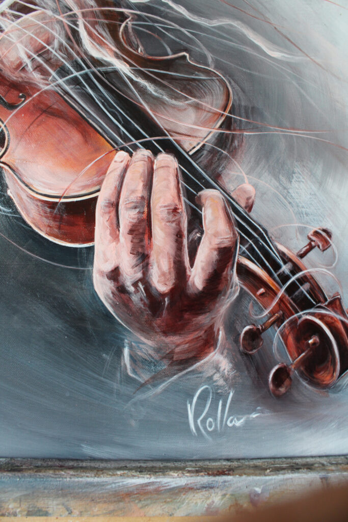 courant harmonique art acrylique musique